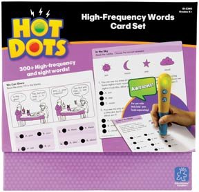Hot Dots™ High-Frequency Words Card Set