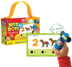 Hot Dots Jr. Numbers and Counting Card Set