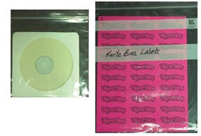 Zipper Top Storage Bags with White Label Strip