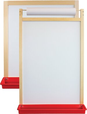 Magnetic Dry Erase Wall Easel with or without Paper Roll
