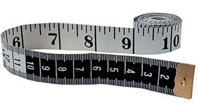 Metric/U.S. Inch Measuring Tape