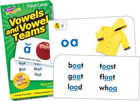 Skill Drill Flash Cards - Vowels & Vowel Teams
