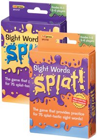 Sight Words Splat Games