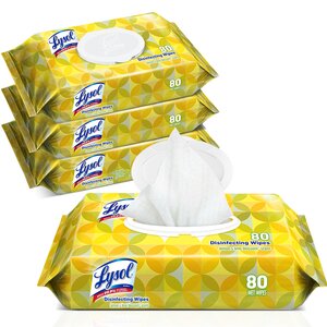 Lysol® Disinfecting Wipes, Flatpack