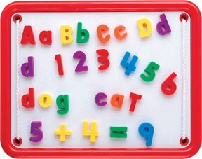 Magnetic Board Alphabet & Numbers Kit