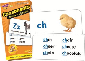 Skill Drill Flash Cards - Consonants