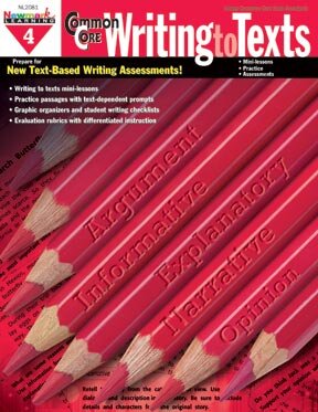 Common Core Practice Writing for Grades 1-6