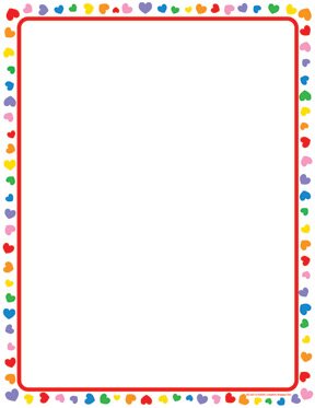 Designer Papers for the Classroom - Hearts