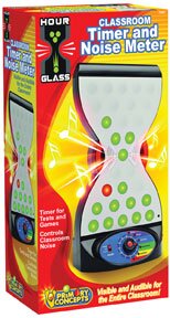 Hour Glass 2-in-1 Classroom Timers and Noise Controller