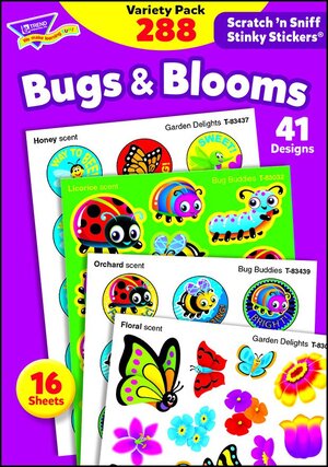 Trend Stinky Stickers® Extra Value Pack: Bugs and Blooms