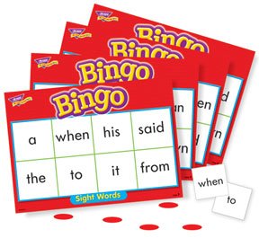 Bingo Games - Sight Words Bingo