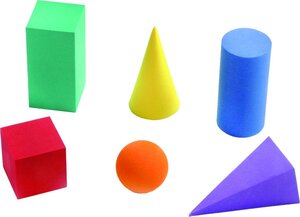 Mini Foam Geometry Solids