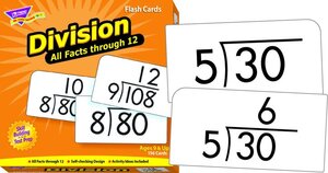 Flash Cards - Division 0-12 (all facts)
