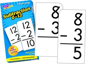 Flash Cards - Subtraction 0-12
