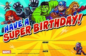 Marvel™ Super Hero Adventure Have a Super Birthday! Awards