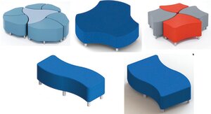 Scholar Craft Soft Seating Ottomans and Benches