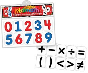 Numbers and Math Signs Learning Magnets