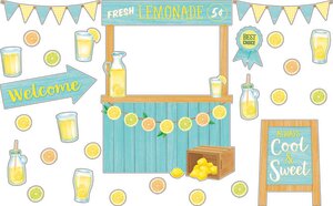 Lemon Zest Lemonade Stand Bulletin Board Set