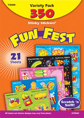 Stinky Stickers® Extra Value Variety Pack - Fun Fest