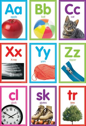Colorful Photo Alphabet Cards