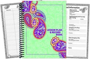 Positively Paisley Lesson Plan and Record Book