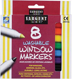 Sargent Art Washable Window Markers