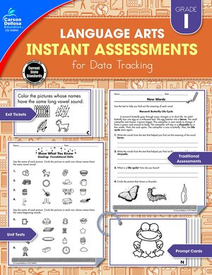 Language Arts Instant Assessments for Data Tracking