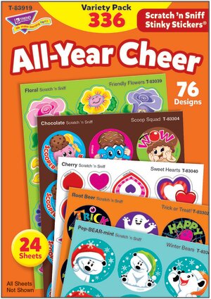 Trend Stinky Stickers® Extra Value Pack: All Year Cheer