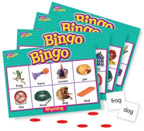 Bingo Games - Rhyming Bingo