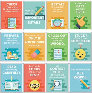 Test-Taking Strategies Mini Posters