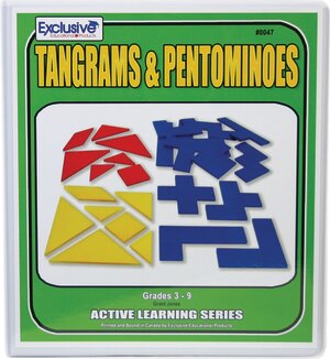 Tangrams & Pentominoes Binder - Grades 3-9