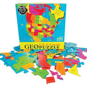 GEO Puzzle U.S. & Canada