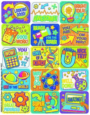 Color My World, STEM Success Stickers.