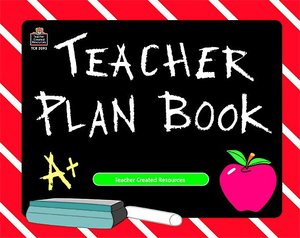 Chalkboard Teacher Plan Book