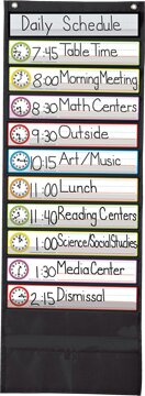 Deluxe Scheduling Pocket Charts