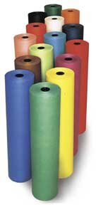 Heavyweight Colored Kraft Paper Rolls - 1000' Roll