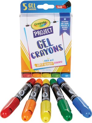 Crayola Project 5 count Gel Crayons
