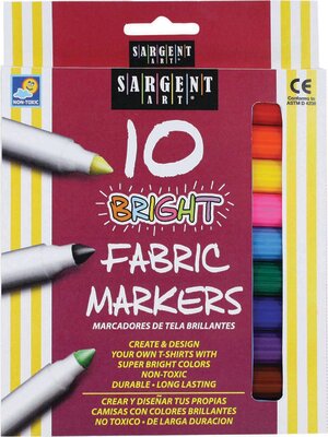 Sargent Art® Bright Fabric Markers
