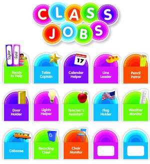 Color your Classroom Class Jobs