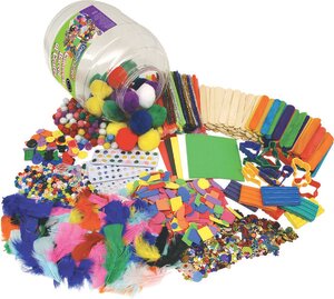 Arts and Crafts Supplies for for Adults All Crafting School Homeschool Supplies, Size: 35x25cm