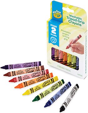 My First Crayola® Easy-Grip Crayons