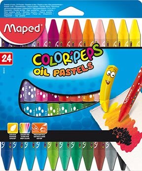 Maped Triangular Oil Pastels