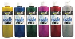 Washable Glitter Paint - 16 Oz.