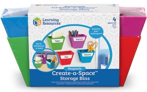 Magnetic Create-A-Space™ Storage Boxes
