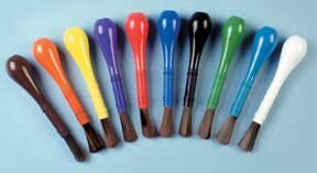 Easy - Grip Paint Brushes