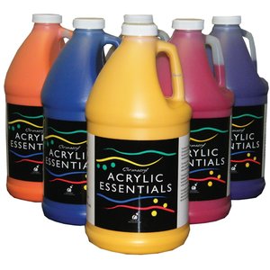 Chromacryl® Acrylic Essentials - 6 Half Gallon Set (Secondary)