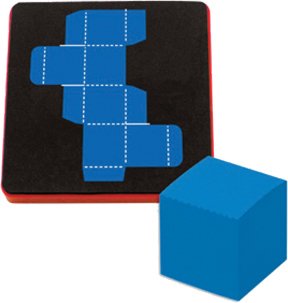 Bigz™ Dies - 3-D Cube, 1"