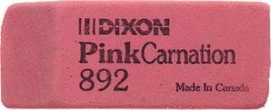 Dixon® Pink Carnation Erasers