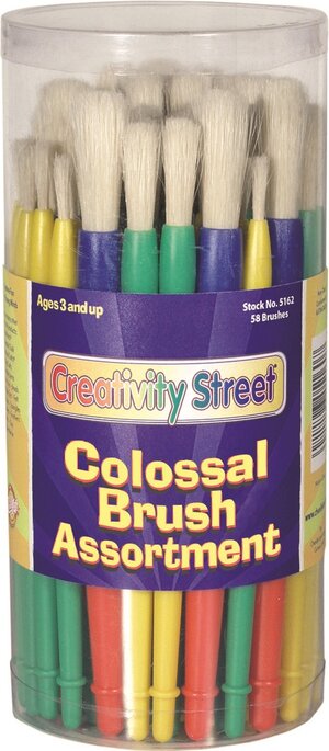 Bulk kids brushes, kids craft brushes, Kids Paint Brushes Bulk - Artistic  Den