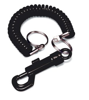 Key Ring with Coil and Clip